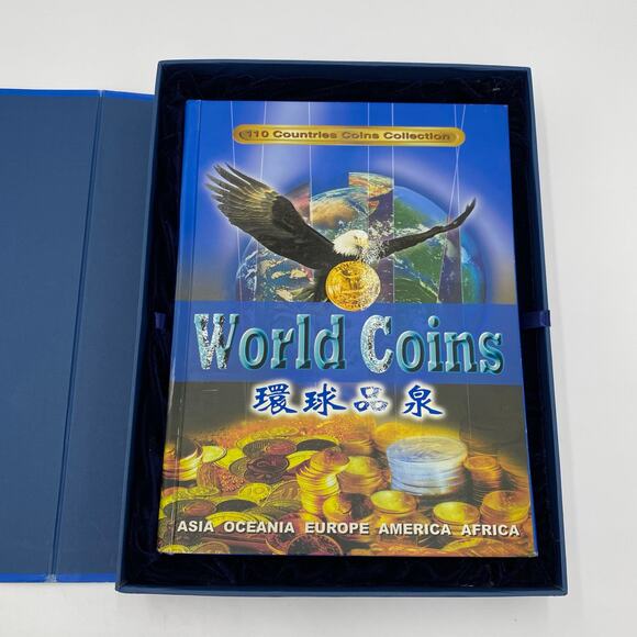 World Coins Collection 110 Countries Coin Collection in Chinese Collector Book - Picture 3 of 13